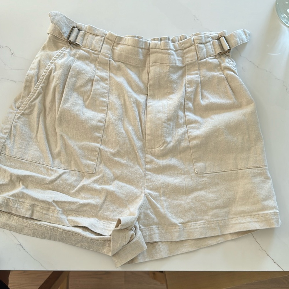 UpWest Hemp High-Waisted Pleated Short